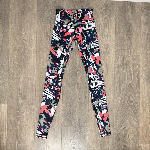 Lululemon Wunder Under Pant III Full On Luxtreme Pop Cut Boom Juice Multi Size 2 - Picture 5 of 13